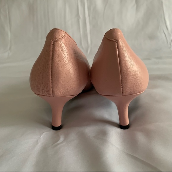pink ruched pointy toe heels - Picture 8 of 9
